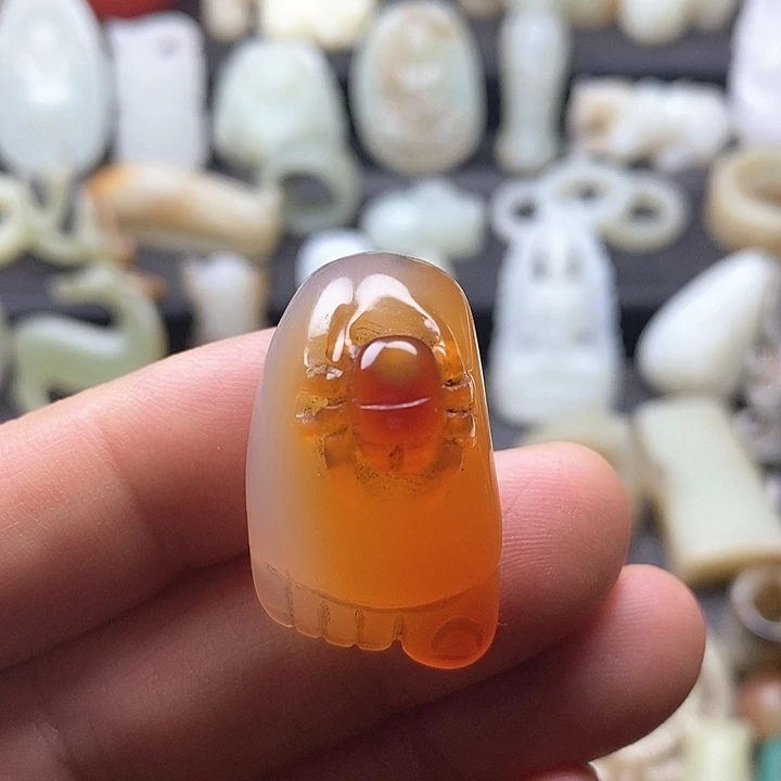 玛瑙/玉髓挂件未镶嵌