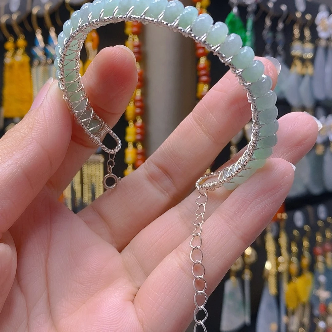 未镶嵌翡翠耳饰翡翠