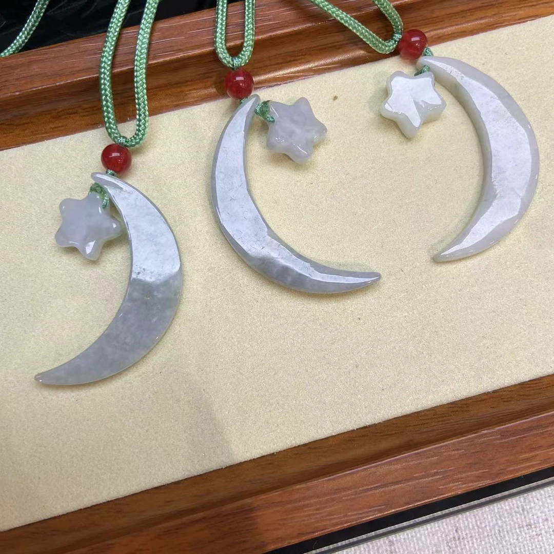 12465天然A货翡翠【颈饰】多样性发一个