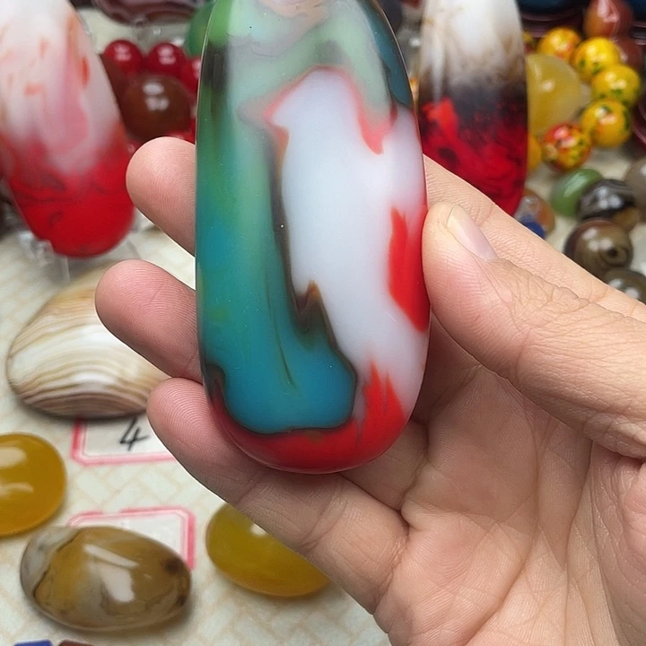 玛瑙/玉髓未镶嵌颈饰