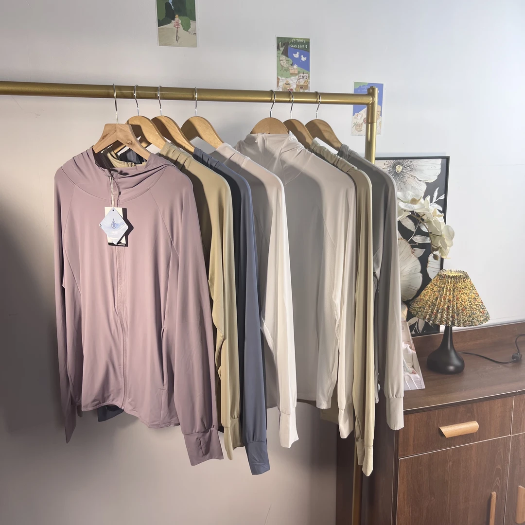 瑕疵夏季女士薄款弹力速干透气防晒衣1601