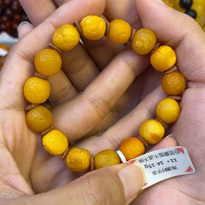 琥珀未镶嵌珠宝奇石
