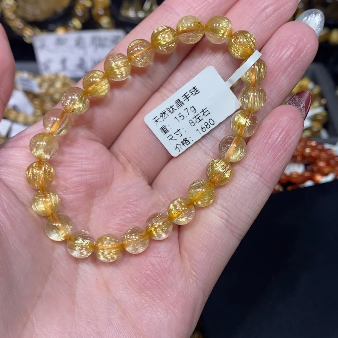 水晶手链未镶嵌唐****9青