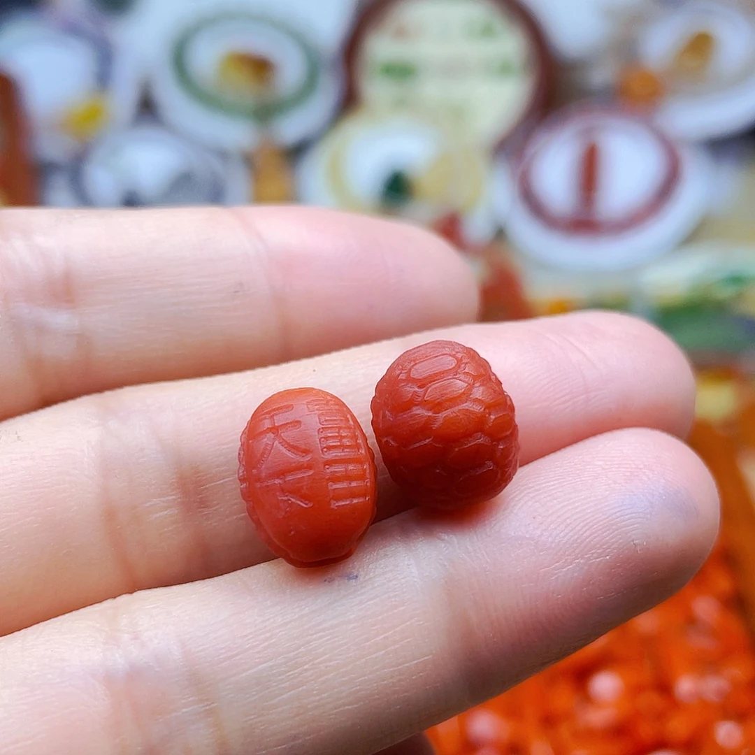 南红玛瑙挂件未镶嵌发一个