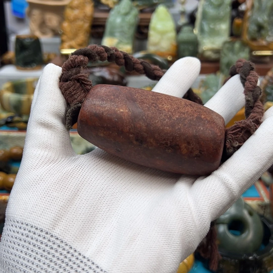 岫岩河磨玉（透闪石质玉）未镶嵌把件