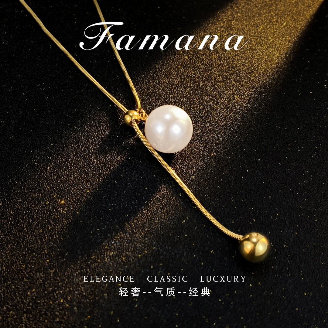 时尚坠链锁骨链百搭 MH0553