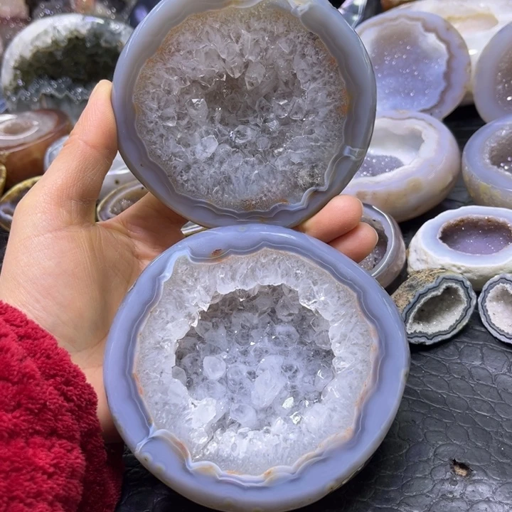 珠宝半成品未镶嵌水晶聚宝盆