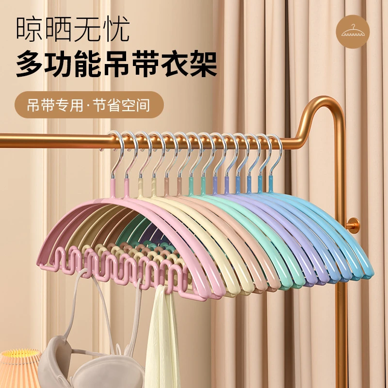 衣架家用宽肩加粗加厚防滑无痕不鼓包衣撑宿舍干湿两用晾衣架子