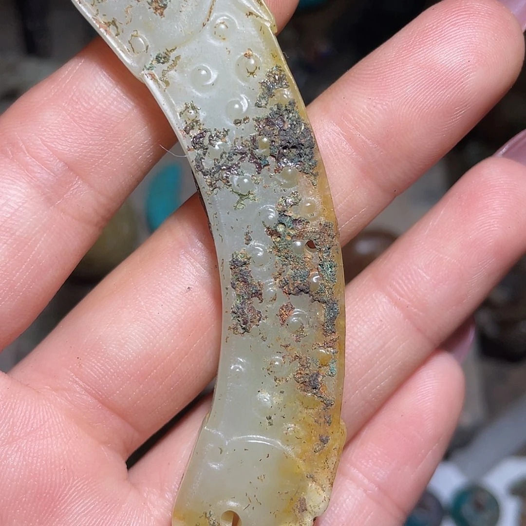 玉***间和田玉（糖玉）未镶嵌挂件