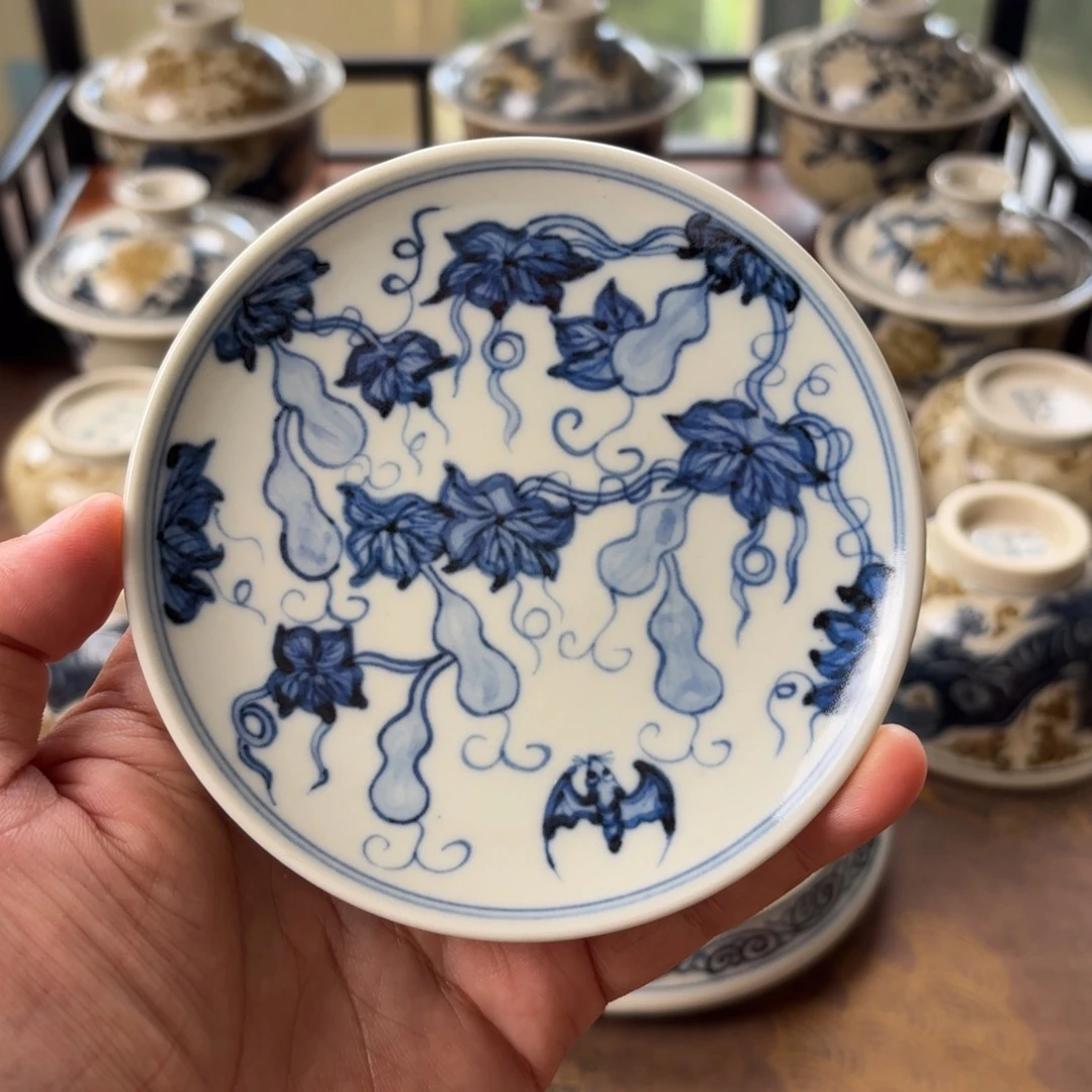 瓷片景德镇手绘茶器