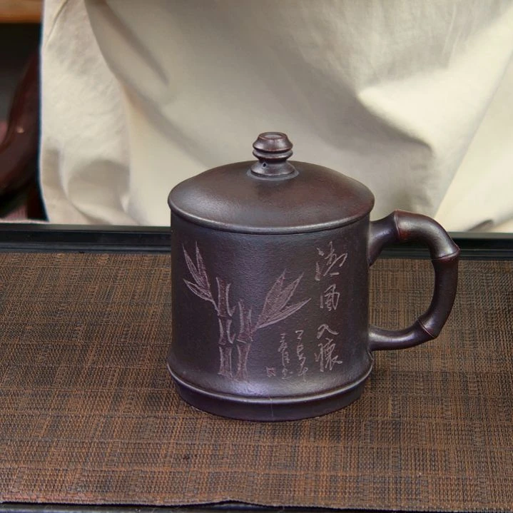 茶杯紫砂高货放漏
