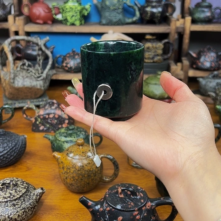 茶空间天然石材药王石120CC