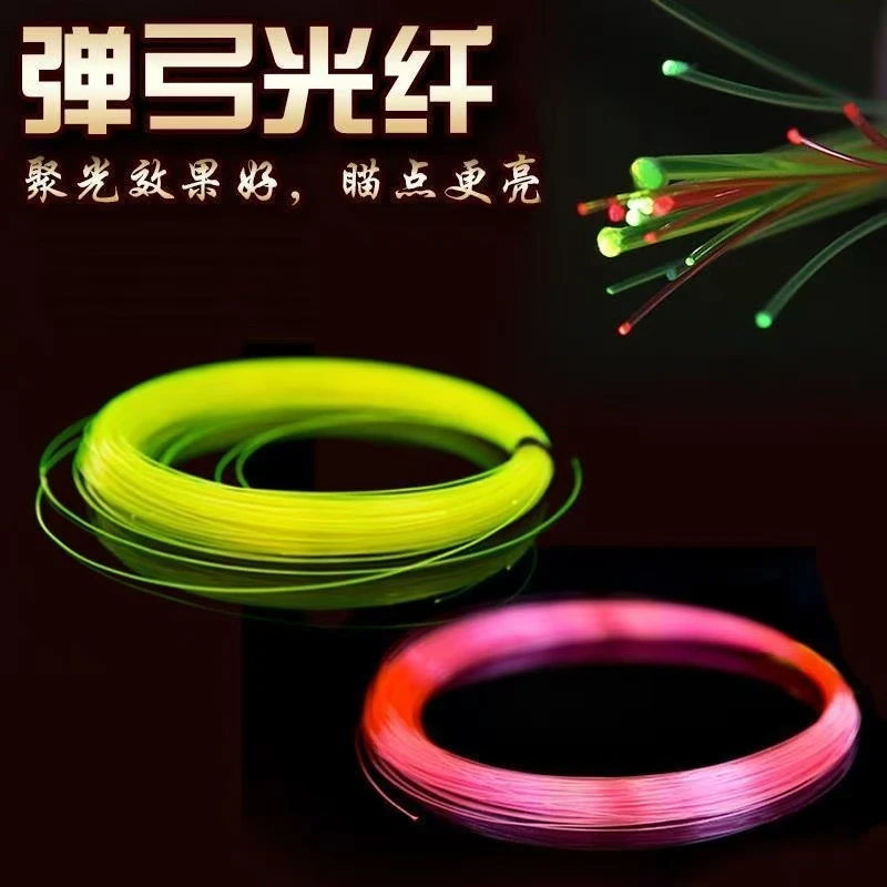 瞄具专用光纤红色纤维线夜间瞄点通用荧光扁皮惊雷细瞄导线点