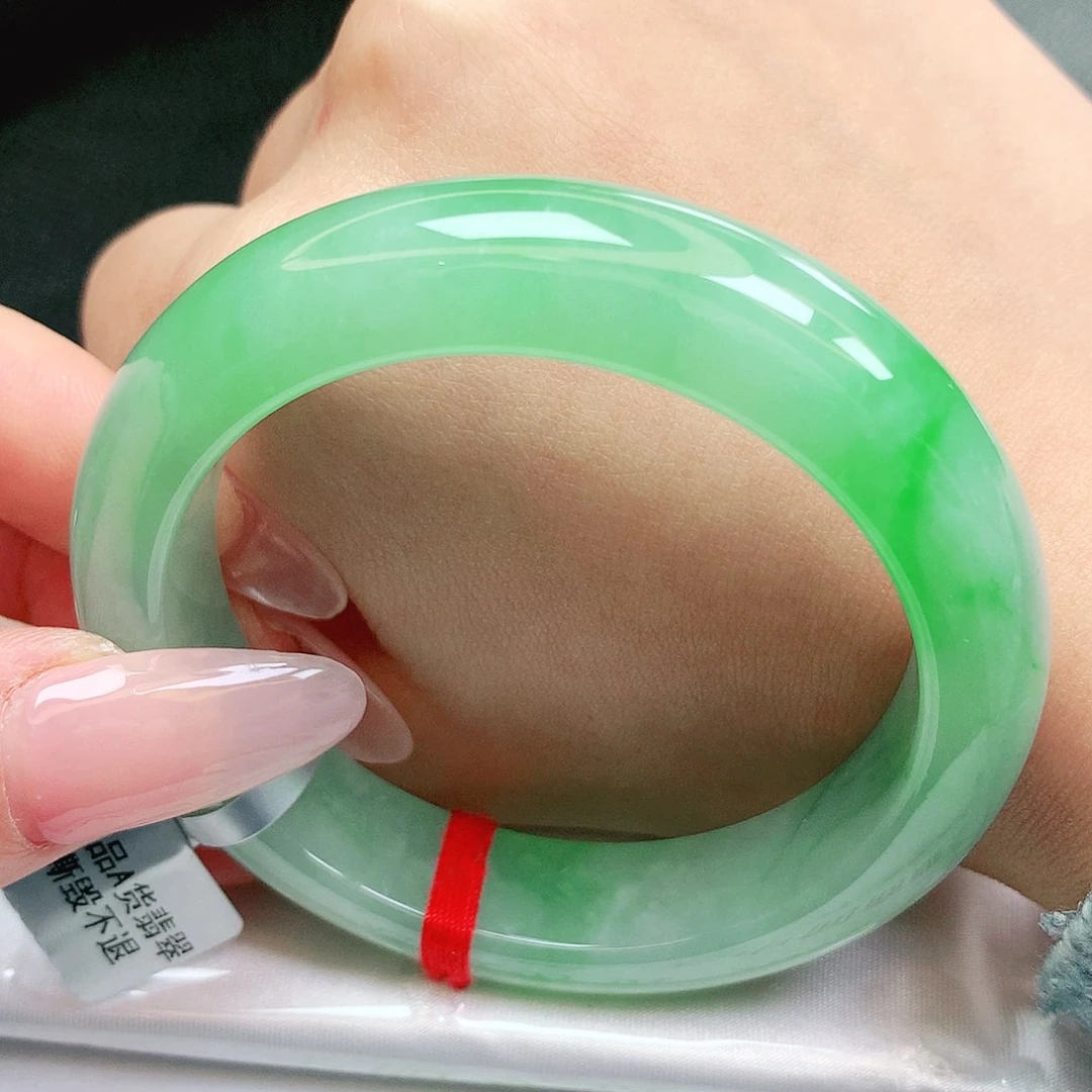 【闪购商品】未镶嵌手镯翡翠缅甸天然a货翡翠