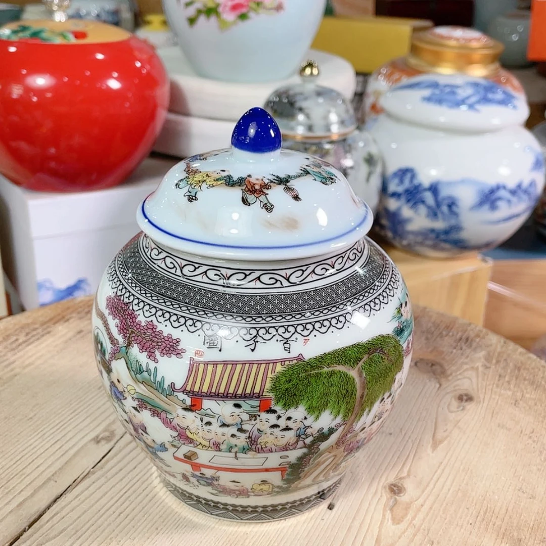 【闪购商品】罐陶瓷茶叶罐密封罐