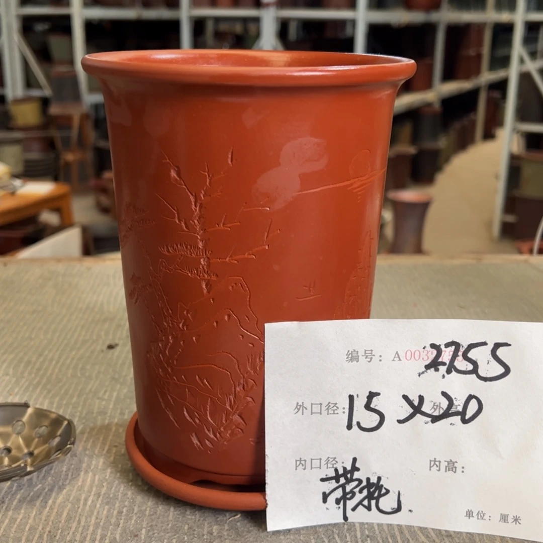 紫砂花盆紫砂花盆