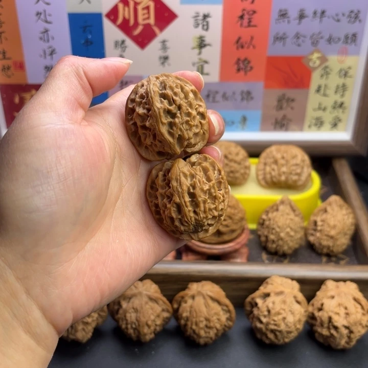 文玩核桃把件福利全品苹果园