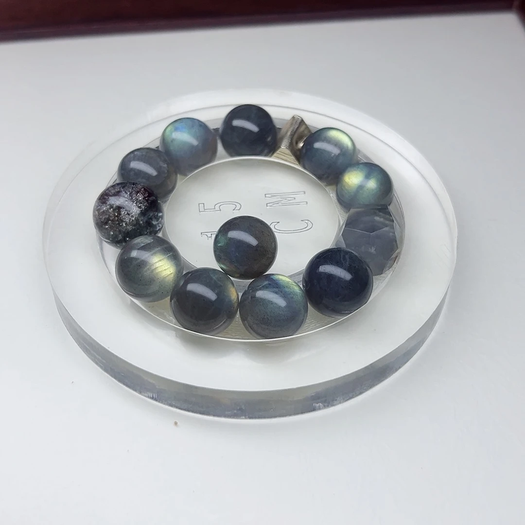 水晶手串未镶嵌打孔不退换