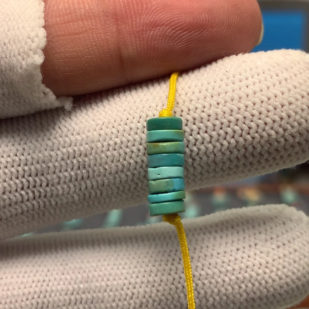 绿松石未镶嵌挂件