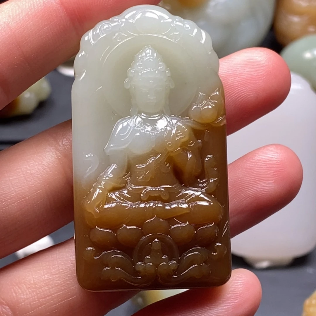 和田玉把件未镶嵌