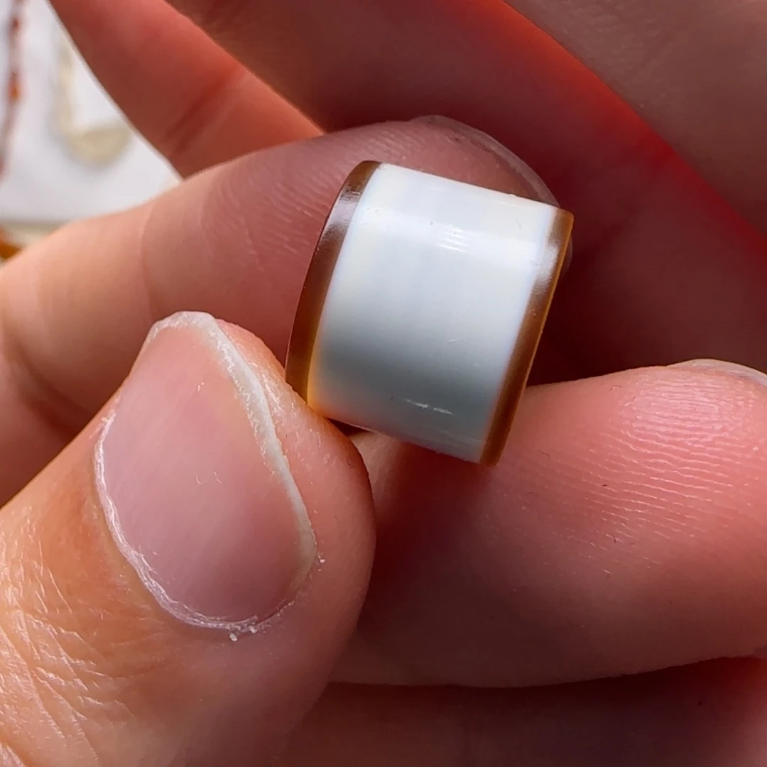 玛瑙/玉髓手链未镶嵌fu guo gui bi