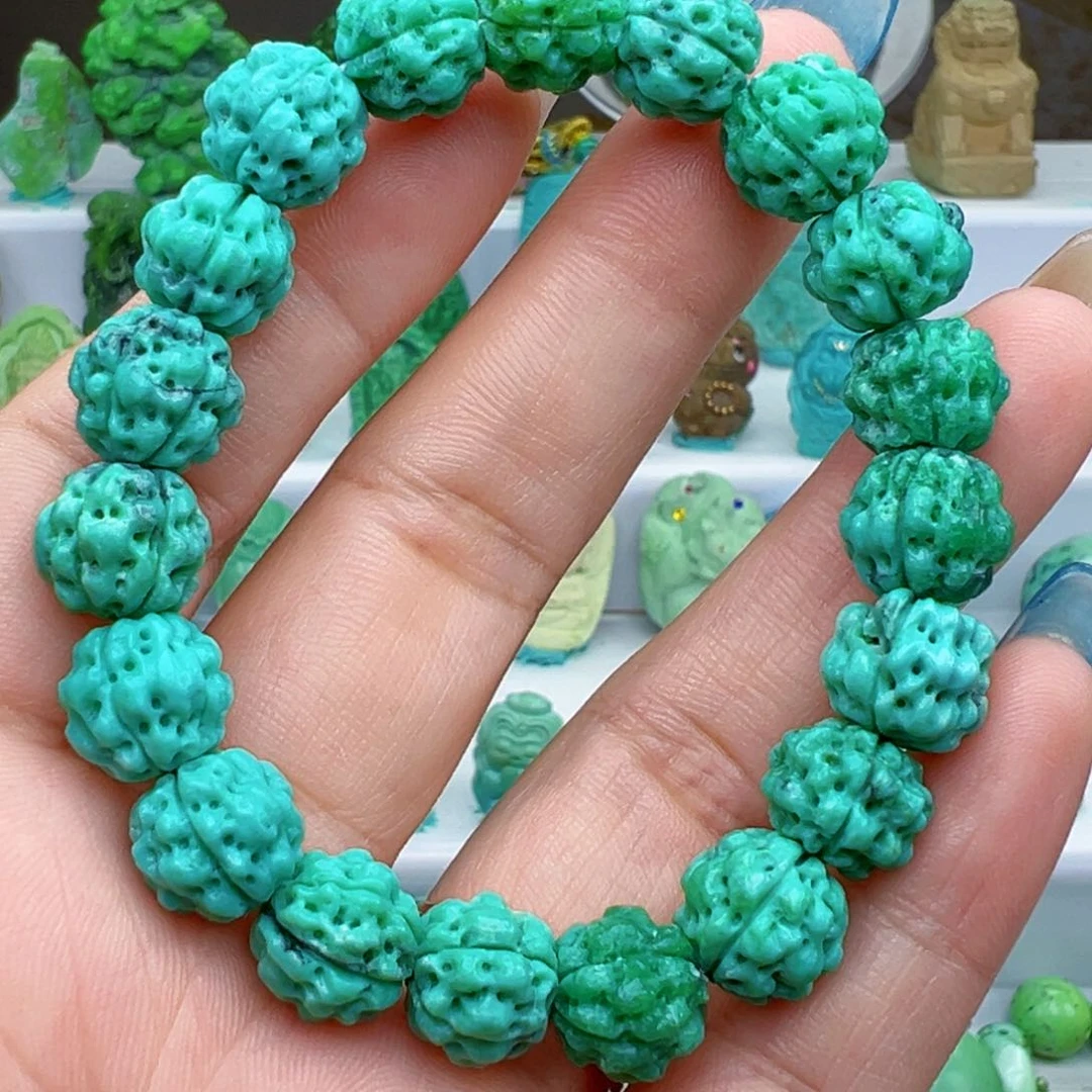 绿松石未镶嵌绿松石主播万丽