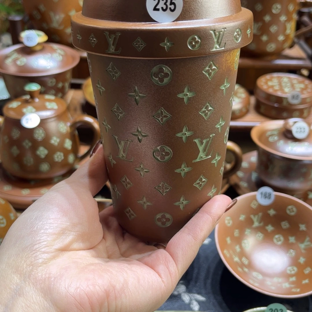幸****草木灰老花可乐杯
