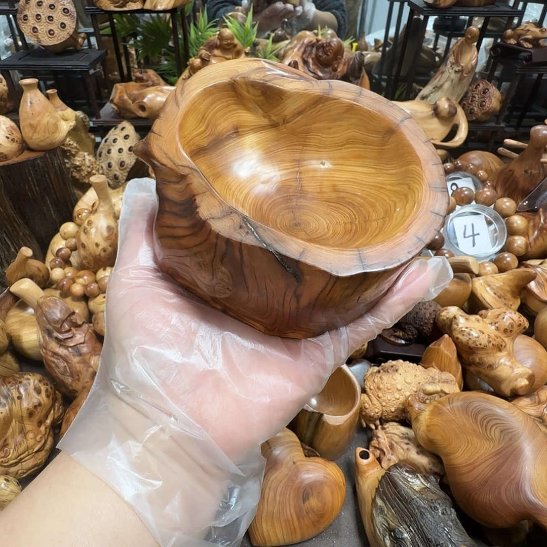 柏木（崖柏）太行崖柏虎皮纹独根坨聚宝盆