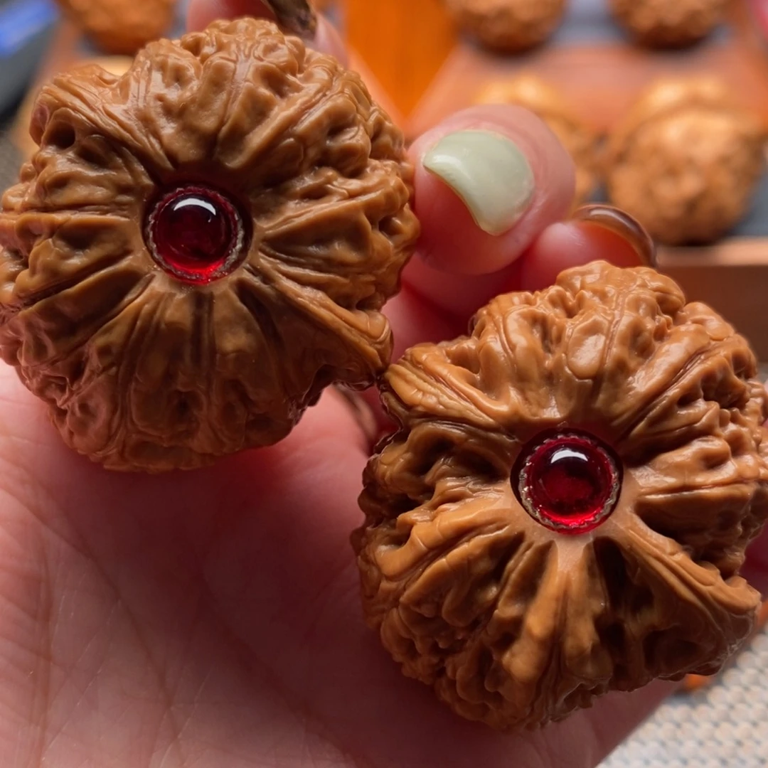 把件文玩核桃40尺寸平谷元宝