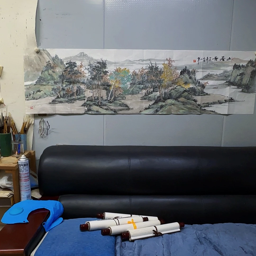 K***K无花朵王小军字画