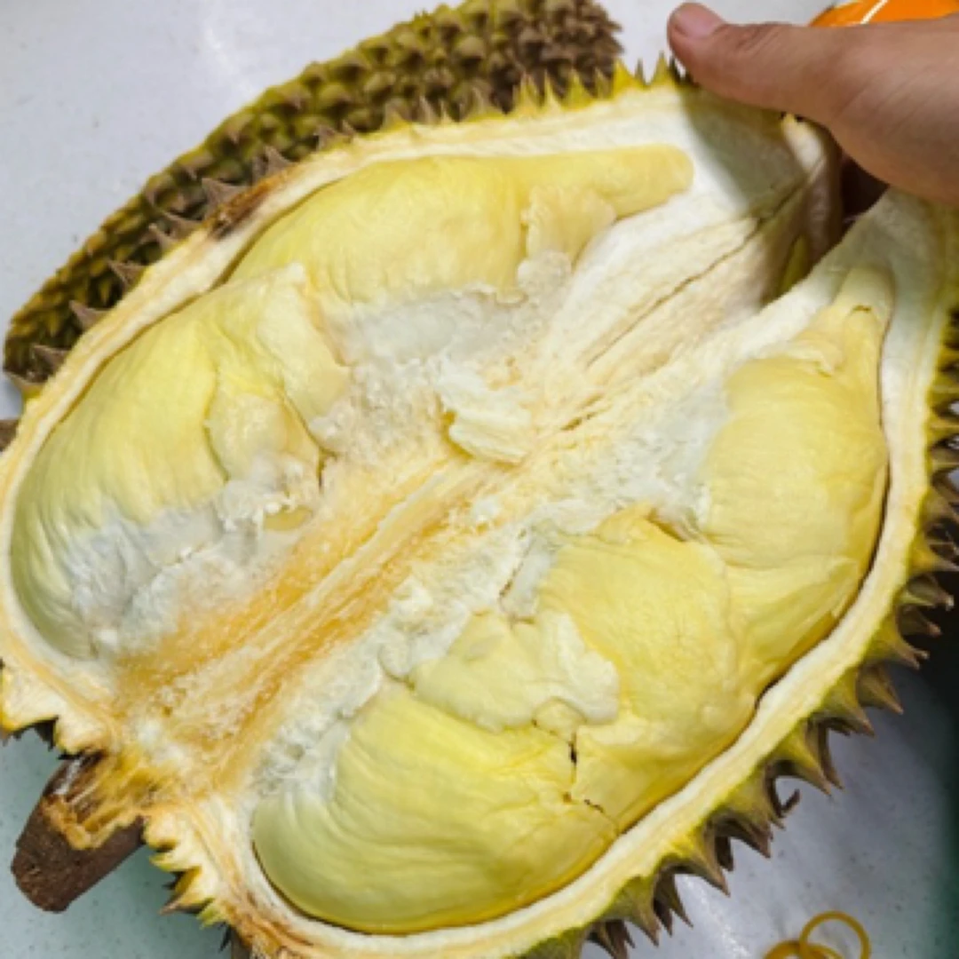 小时达泰国金枕新鲜榴莲 软糯香甜 肉厚核小 2斤以上榴莲同城送金枕泰国