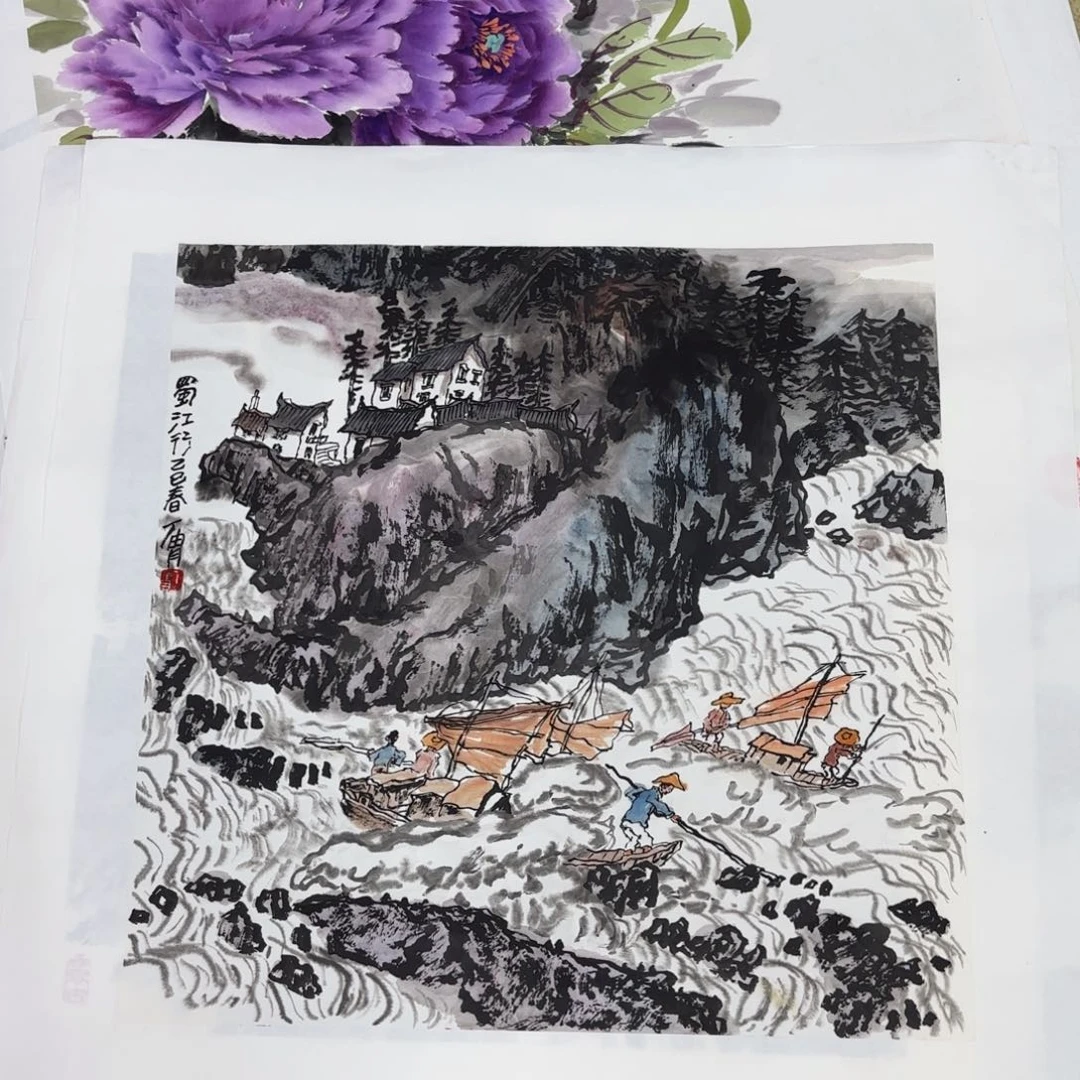 绝***ᴸ国画丁胄李欣主播