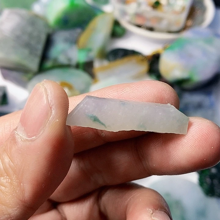 翡翠散珠天然翡翠A货