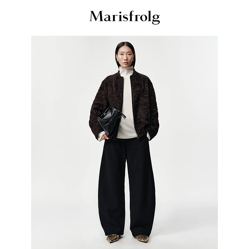 Marisfrolg玛丝菲尔毛呢外套A1FZ4280D