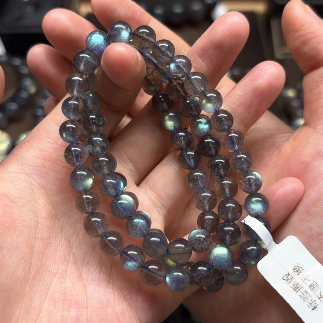 未镶嵌手链长石7mm左右