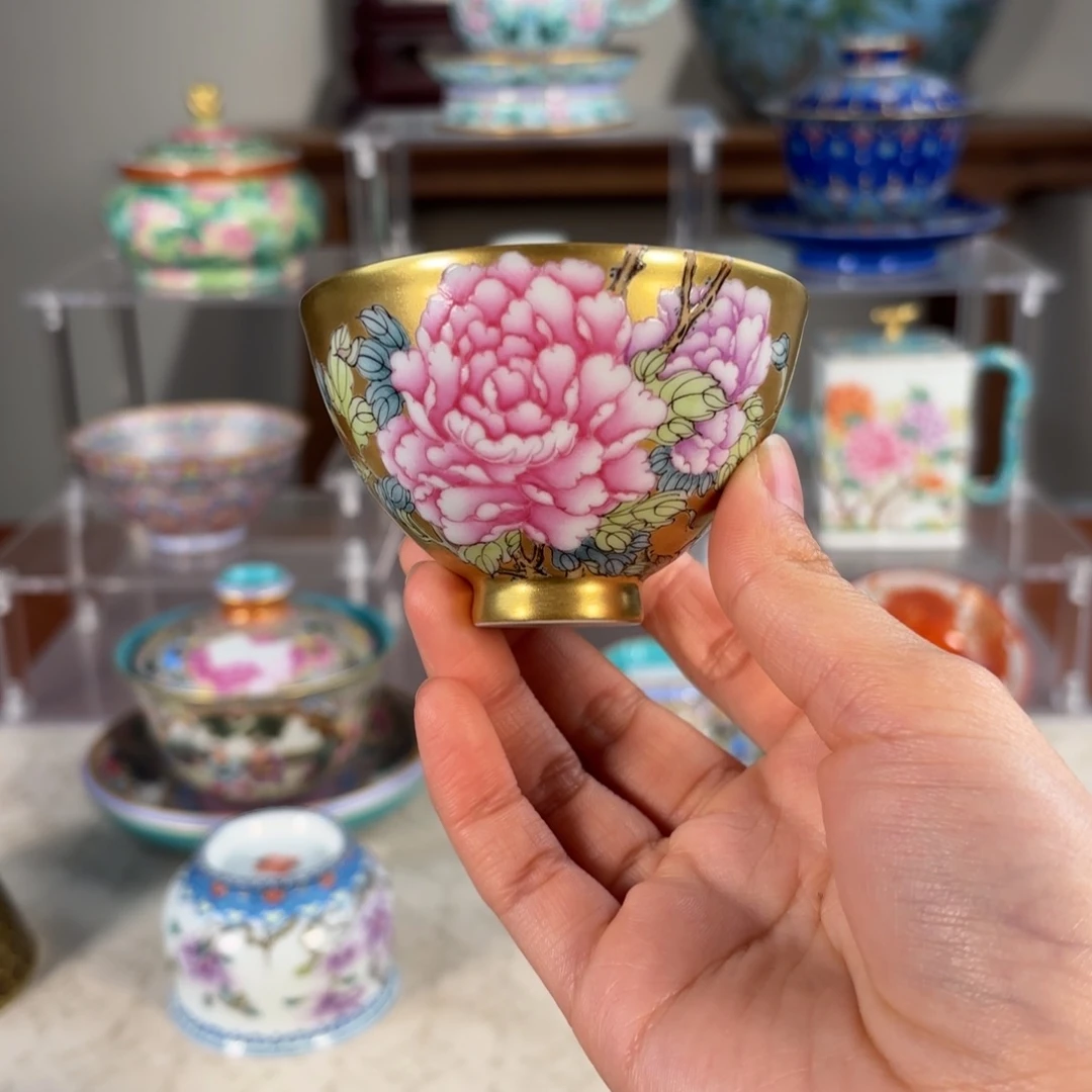 纯手工手绘 高端茶器
