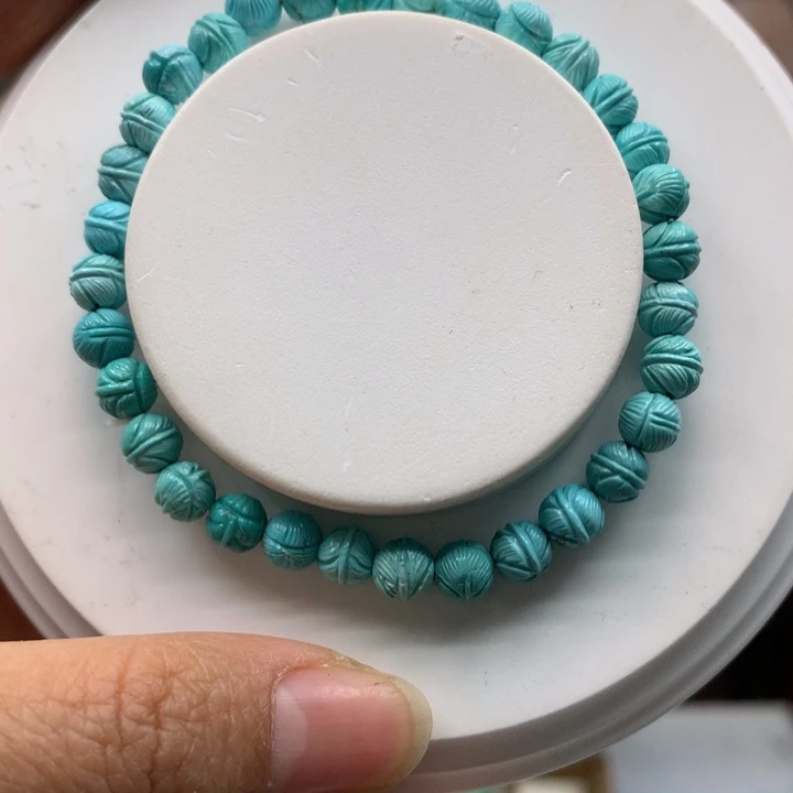 绿松石未镶嵌单圈