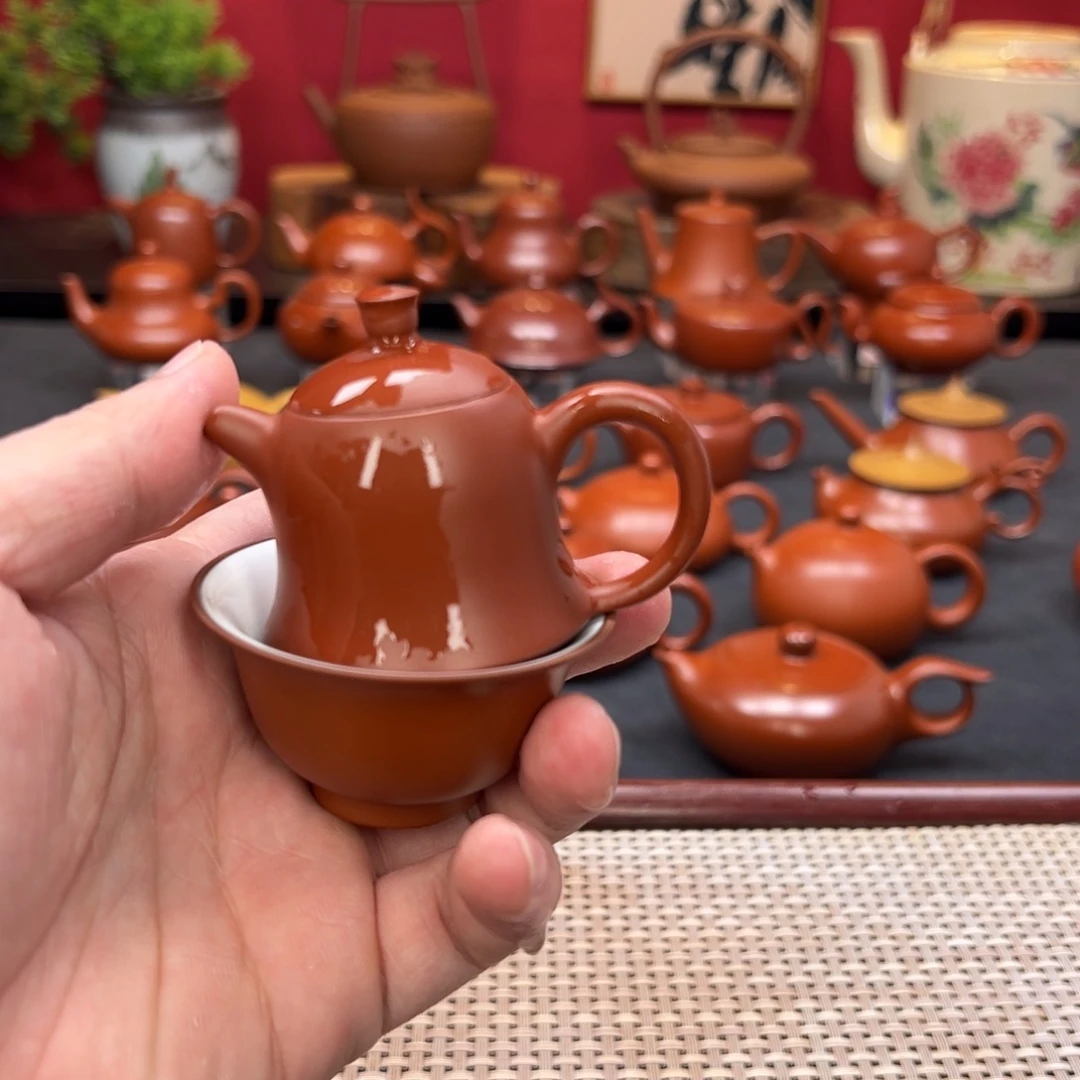 紫砂茶壶潮州手拉壶