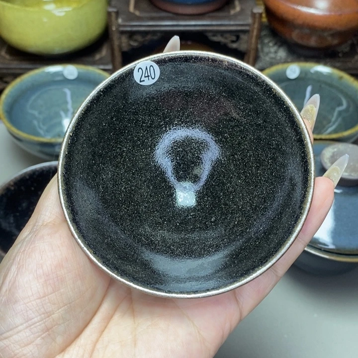 茶盏建窑建盏主人杯