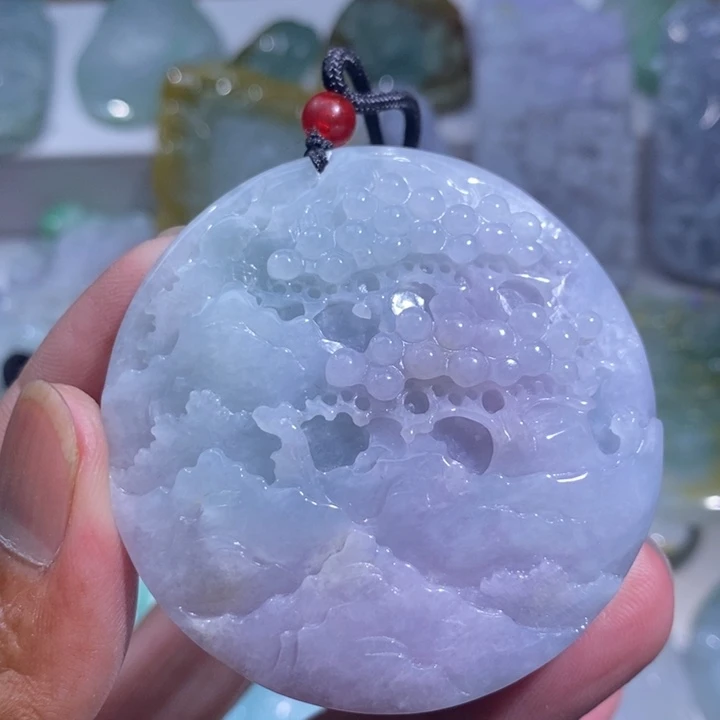 【闪购商品】翡翠未镶嵌颈饰1111111111111