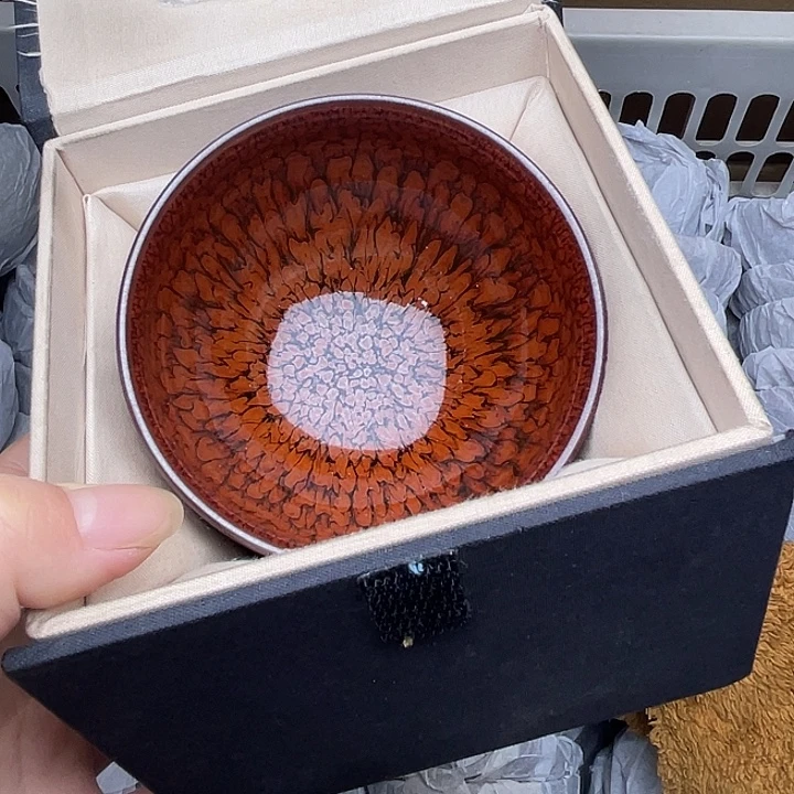 茶盏红羽鹧鸪将军配礼盒