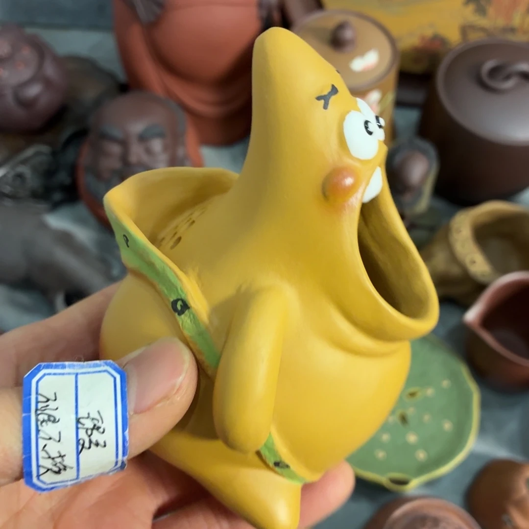 紫砂茶杯瑕疵不退不换介意勿拍