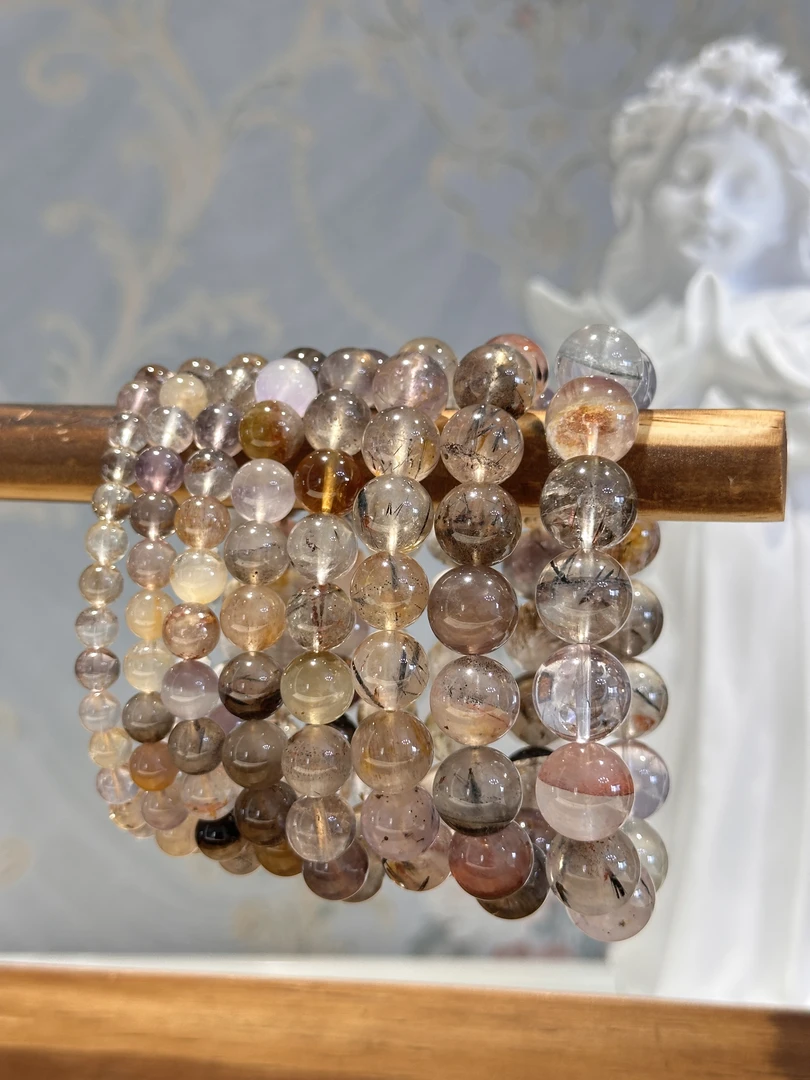 天然水墨极光23手串 多样性发其一  J22