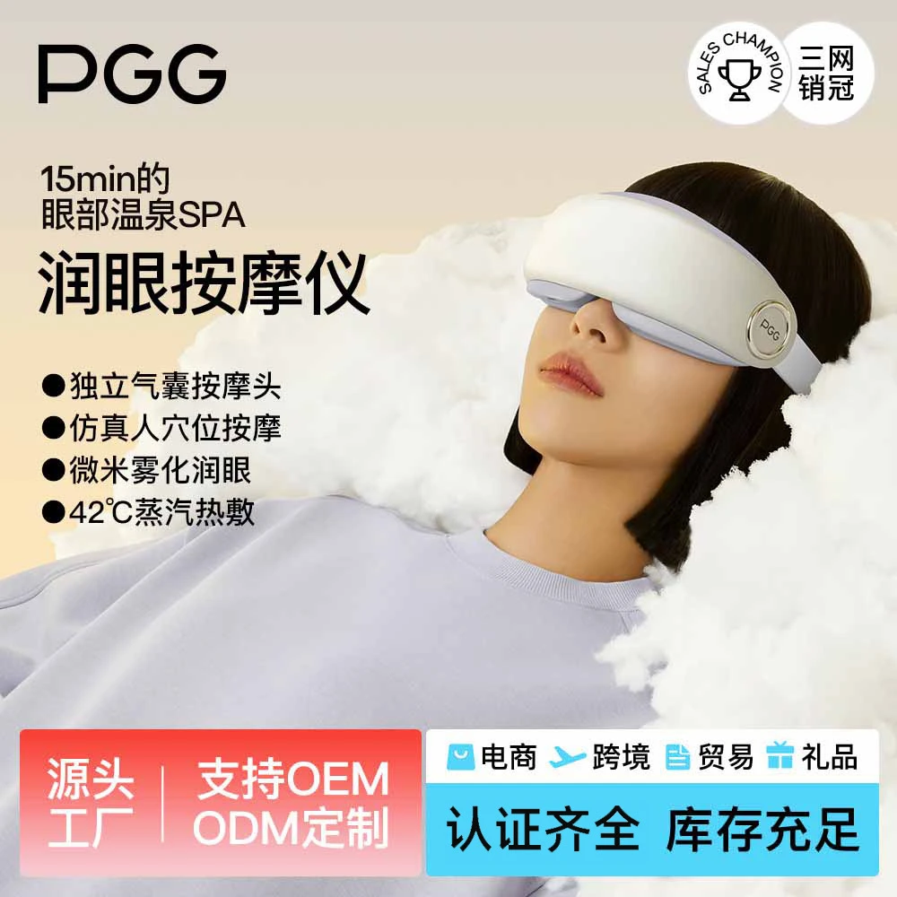 PGG润眼护眼仪 家用充电款加热敷蒸汽雾化眼部按摩器