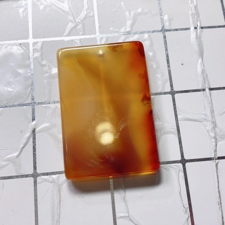 玛瑙/玉髓平安牌未镶嵌
