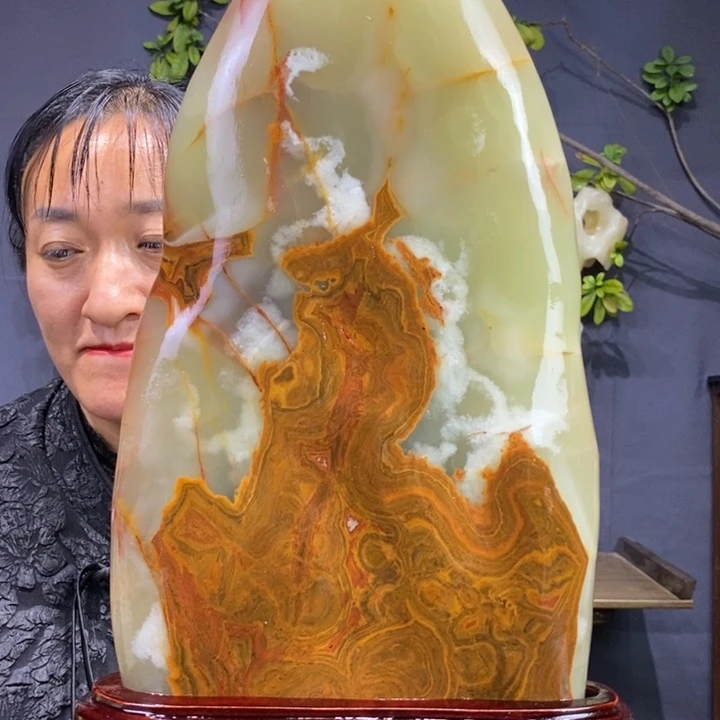 石材精品古青石摆件