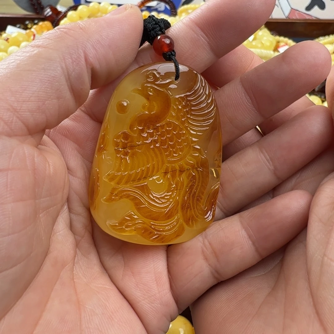 琥珀未镶嵌珠宝奇石