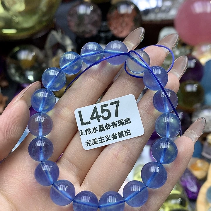 K***i海蓝宝石裸石11+手串