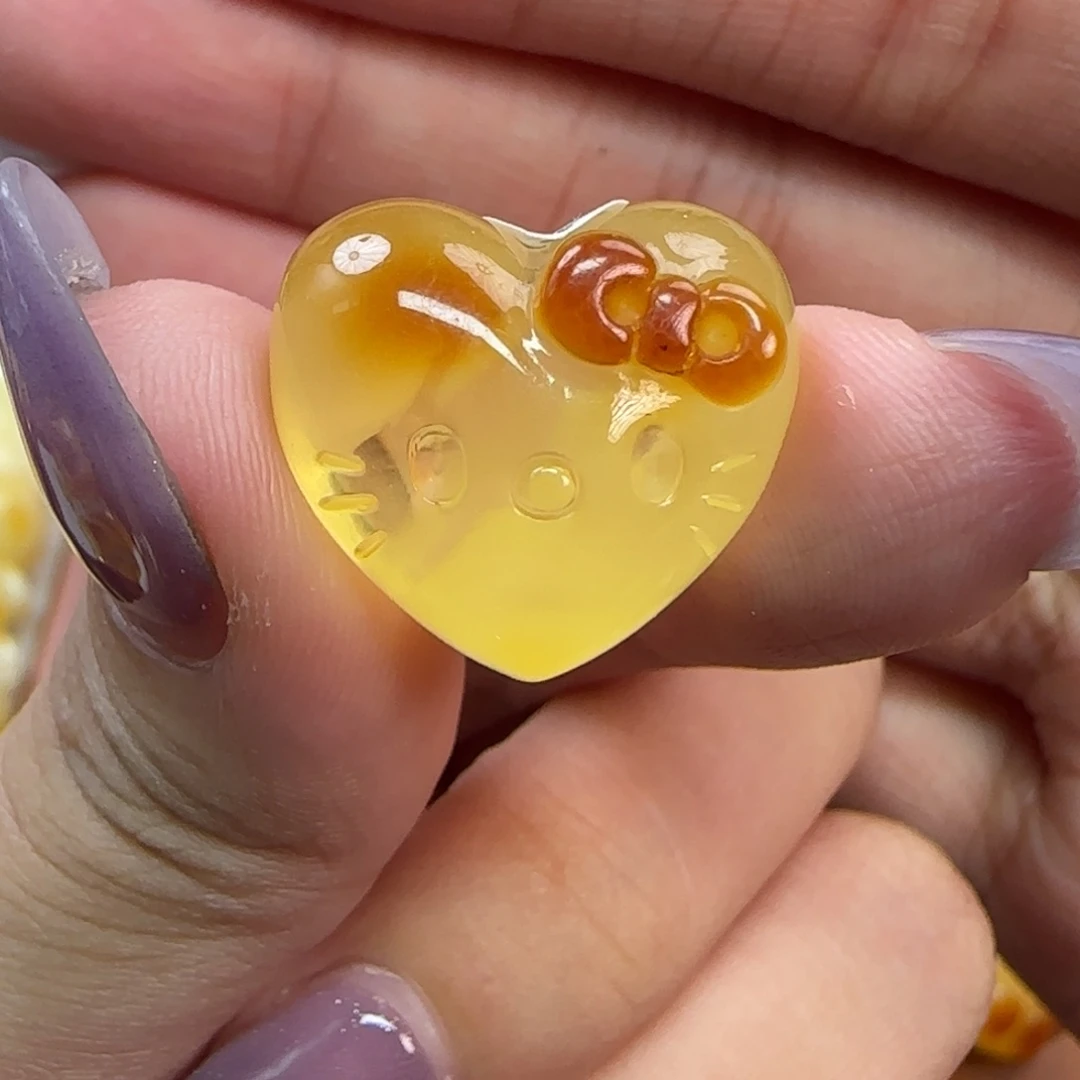 未镶嵌琥珀裸石小*琥珀蜜蜡系列产品