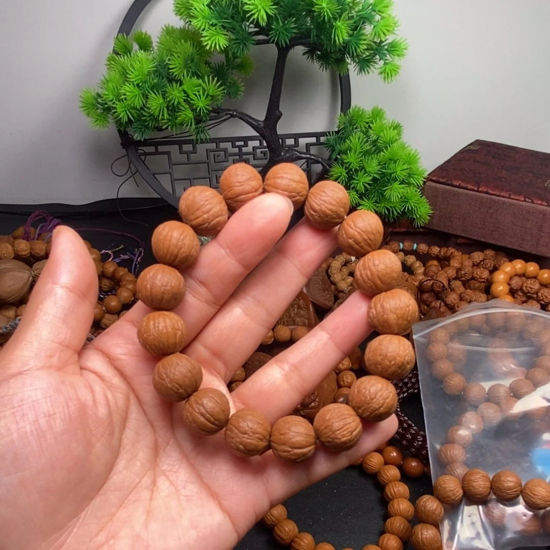 菩提籽类橄榄核雕刻手串手链项链吊坠
